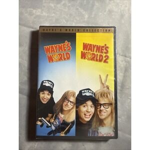 Double Feature - Waynes World/Waynes World 2 (DVD, 2007, 2-Disc Set) In Plastic